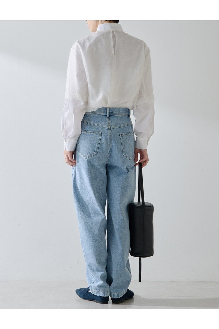 【ウィムガゼット/Whim Gazette】の【THE PAUSE】ハイウエストカーブデニムパンツ 人気、トレンドファッション・服の通販 founy(ファニー) 　ファッション　Fashion　レディースファッション　Fashion for Women　パンツ　Pants & Trousers　デニムパンツ・ジーンズ・美脚デニム　Denim Jeans & Pants　2025年　2025　2025-2026秋冬・A/W　Autumn/Winter 2025–26 AW25–26　デニム　Denim, Jeans Material　ヴィンテージ　Vintage Style　A/W・秋冬　Autumn/Winter　other-4|ID: prp329100004639186 ipo3291000000033439395
