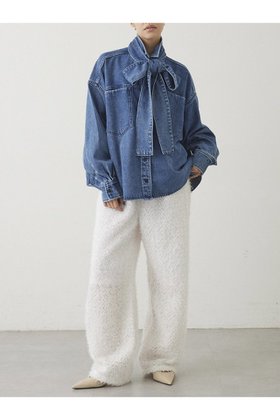 【ウィムガゼット/Whim Gazette】 【THE PAUSE】フェザーチュールパンツ人気、トレンドファッション・服の通販 founy(ファニー) ファッション Fashion レディースファッション Fashion for Women パンツ Pants & Trousers 2025年 2025 2025-2026秋冬・A/W Autumn/Winter 2025–26 AW25–26 コクーン Cocoon, Cocoon Silhouette シンプル Simple, Minimal チュール Tulip, Tulip Motif A/W・秋冬 Autumn/Winter |ID:prp329100004639188
