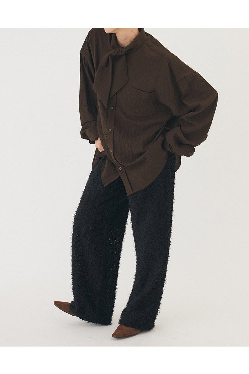 【ウィムガゼット/Whim Gazette】の【THE PAUSE】フェザーチュールパンツ 人気、トレンドファッション・服の通販 founy(ファニー) 　ファッション　Fashion　レディースファッション　Fashion for Women　パンツ　Pants & Trousers　2025年　2025　2025-2026秋冬・A/W　Autumn/Winter 2025–26 AW25–26　コクーン　Cocoon, Cocoon Silhouette　シンプル　Simple, Minimal　チュール　Tulip, Tulip Motif　A/W・秋冬　Autumn/Winter　other-4|ID: prp329100004639188 ipo3291000000033439410