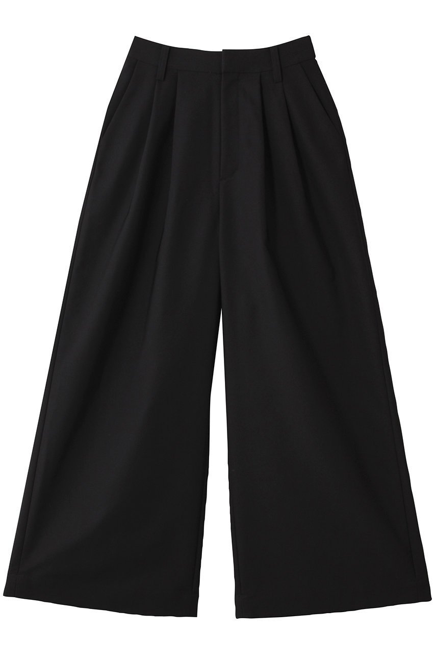 【ランバン オン ブルー/LANVIN en Bleu】のコットンギャバツータックパンツ 人気、トレンドファッション・服の通販 founy(ファニー) 　ファッション　Fashion　レディースファッション　Fashion for Women　パンツ　Pants & Trousers　2025年　2025　2025-2026秋冬・A/W　Autumn/Winter 2025–26 AW25–26　ワイド　Wide, Wide Fit　A/W・秋冬　Autumn/Winter　 other-1|ID: prp329100004639193 ipo3291000000033439439
