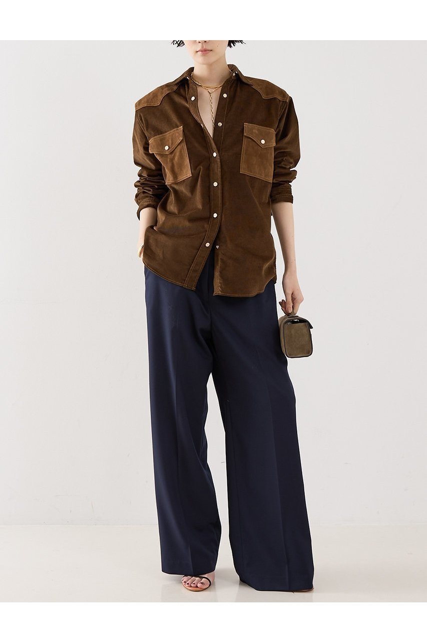 【ザ ストア バイ シー/THE STORE by C】の【COCUCA】ワンダーツワイドトラウザー 人気、トレンドファッション・服の通販 founy(ファニー) 　ファッション　Fashion　レディースファッション　Fashion for Women　パンツ　Pants & Trousers　2025年　2025　2025-2026秋冬・A/W　Autumn/Winter 2025–26 AW25–26　おすすめ　Recommended / Our Picks　ジャケット　Jacket, Outerwear　ストレッチ　Stretch, Stretchy Fabric　セットアップ　Set-Up, Coordinated Outfit　ドレープ　Drape, Draping Fabric　ワイド　Wide, Wide Fit　エレガント 上品　Elegant　A/W・秋冬　Autumn/Winter　other-3|ID: prp329100004639195 ipo3291000000033439457