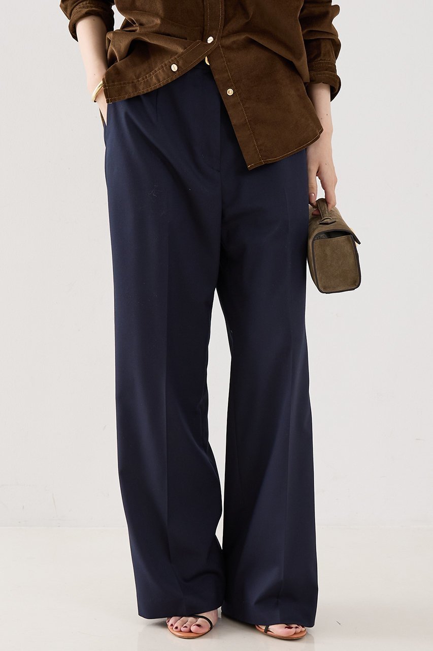 【ザ ストア バイ シー/THE STORE by C】の【COCUCA】ワンダーツワイドトラウザー インテリア・キッズ・メンズ・レディースファッション・服の通販 founy(ファニー) 　ファッション　Fashion　レディースファッション　Fashion for Women　パンツ　Pants & Trousers　おすすめ　Recommended / Our Picks　ジャケット　Jacket, Outerwear　ストレッチ　Stretch, Stretchy Fabric　セットアップ　Set-Up, Coordinated Outfit　ドレープ　Drape, Draping Fabric　ワイド　Wide, Wide Fit　エレガント 上品　Elegant　ネイビー|ID: prp329100004639195 ipo3291000000035492478