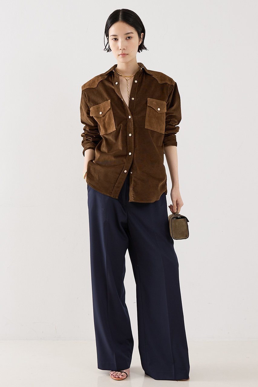 【ザ ストア バイ シー/THE STORE by C】の【COCUCA】ワンダーツワイドトラウザー 人気、トレンドファッション・服の通販 founy(ファニー) 　ファッション　Fashion　レディースファッション　Fashion for Women　パンツ　Pants & Trousers　おすすめ　Recommended / Our Picks　ジャケット　Jacket, Outerwear　ストレッチ　Stretch, Stretchy Fabric　セットアップ　Set-Up, Coordinated Outfit　ドレープ　Drape, Draping Fabric　ワイド　Wide, Wide Fit　エレガント 上品　Elegant　other-3|ID: prp329100004639195 ipo3291000000035492482