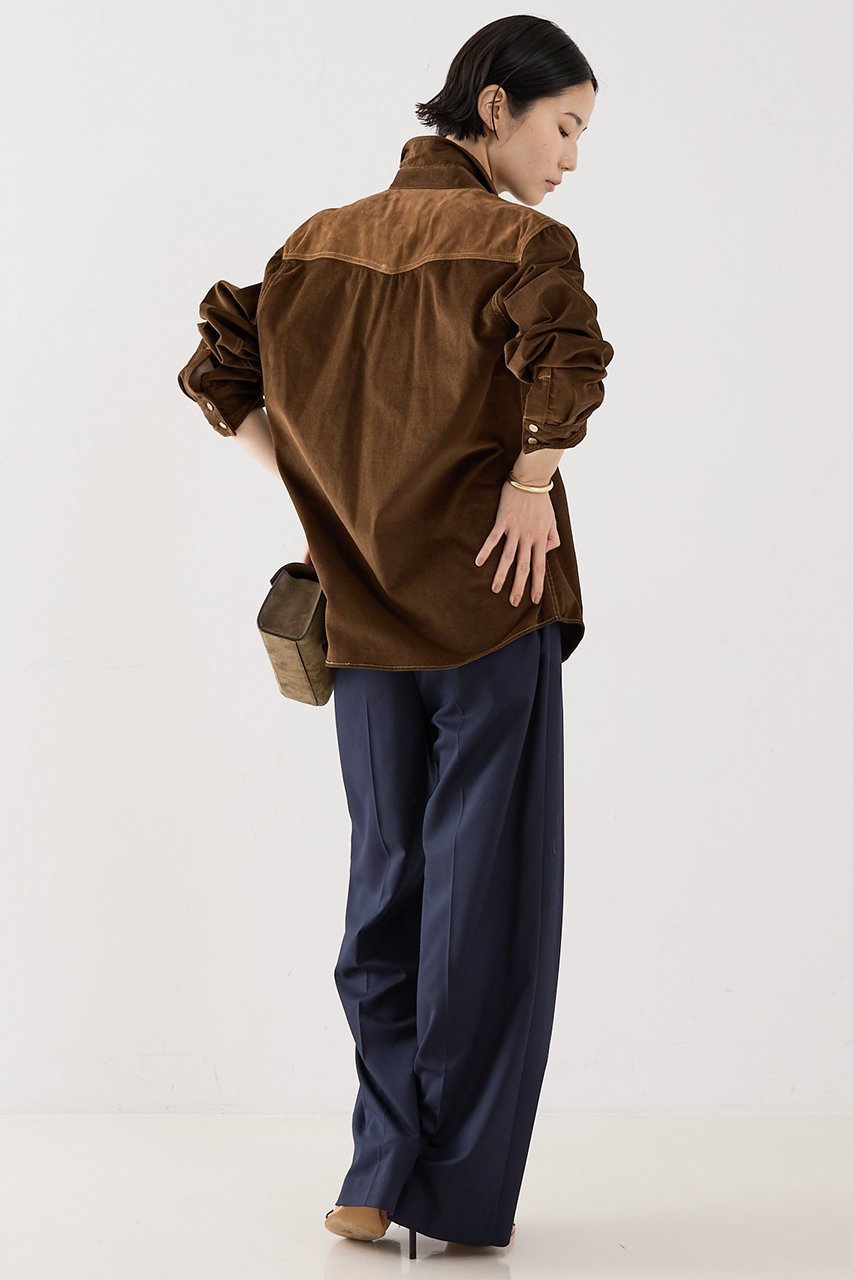 【ザ ストア バイ シー/THE STORE by C】の【COCUCA】ワンダーツワイドトラウザー 人気、トレンドファッション・服の通販 founy(ファニー) 　ファッション　Fashion　レディースファッション　Fashion for Women　パンツ　Pants & Trousers　おすすめ　Recommended / Our Picks　ジャケット　Jacket, Outerwear　ストレッチ　Stretch, Stretchy Fabric　セットアップ　Set-Up, Coordinated Outfit　ドレープ　Drape, Draping Fabric　ワイド　Wide, Wide Fit　エレガント 上品　Elegant　other-4|ID: prp329100004639195 ipo3291000000035492483