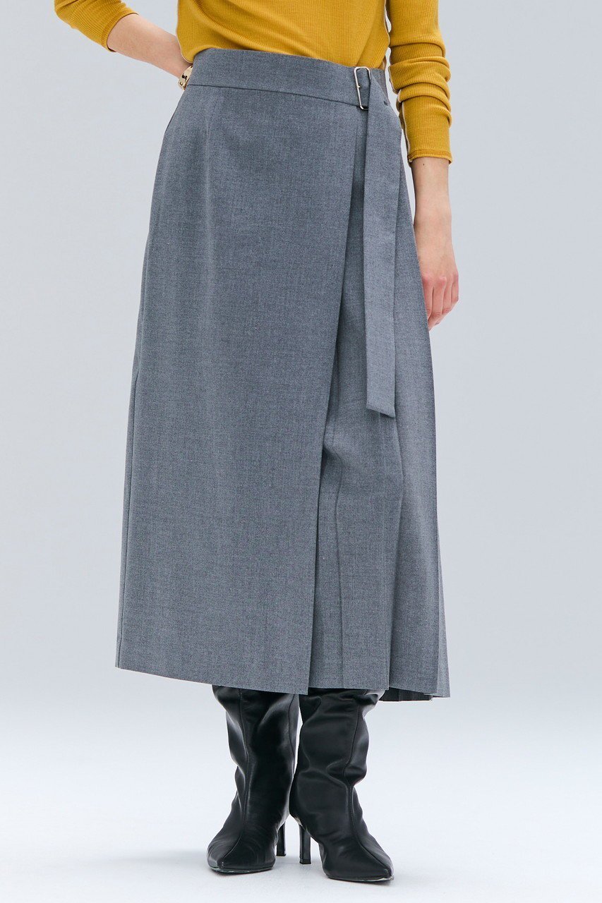 【ベイジ,/BEIGE,】のZEPHYR/ウールライクアシンメトリープリーツスカート 人気、トレンドファッション・服の通販 founy(ファニー) ファッション Fashion レディースファッション Fashion for Women スカート Skirts プリーツスカート / 上品フェミニンスタイル Pleated Skirts ロングスカート Long Skirts / Maxi & Midi Skirts アシンメトリー Asymmetrical Style ストレート Straight, Straight Cut プリーツ Pleats, Pleated ラップ Wrap, Wrap Design ロング Long, Long-Length エレガント 上品 Elegant other-7|ID: prp329100004639201 ipo3291000000033878780