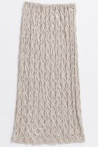 【メゾンスペシャル/MAISON SPECIAL】のVelor Shirring Skirt/ベロアシャーリングスカート 人気、トレンドファッション・服の通販 founy(ファニー) ファッション Fashion レディースファッション Fashion for Women スカート Skirts ロングスカート Long Skirts / Maxi & Midi Skirts 2025年 2025 2025-2026秋冬・A/W Autumn/Winter 2025–26 AW25–26 シャーリング Shirring, Ruched ストレッチ Stretch, Stretchy Fabric ストレート Straight, Straight Cut スリット Slit, Slit Detail フィット Fit, Slim Fit ベロア Velour, Soft Velvet マキシ Maxi, Full Length リラックス Relax, Relaxed Fit ロング Long, Long-Length エレガント 上品 Elegant A/W・秋冬 Autumn/Winter thumbnail O.WHT(オフホワイト)|ID: prp329100004639204 ipo3291000000033439526