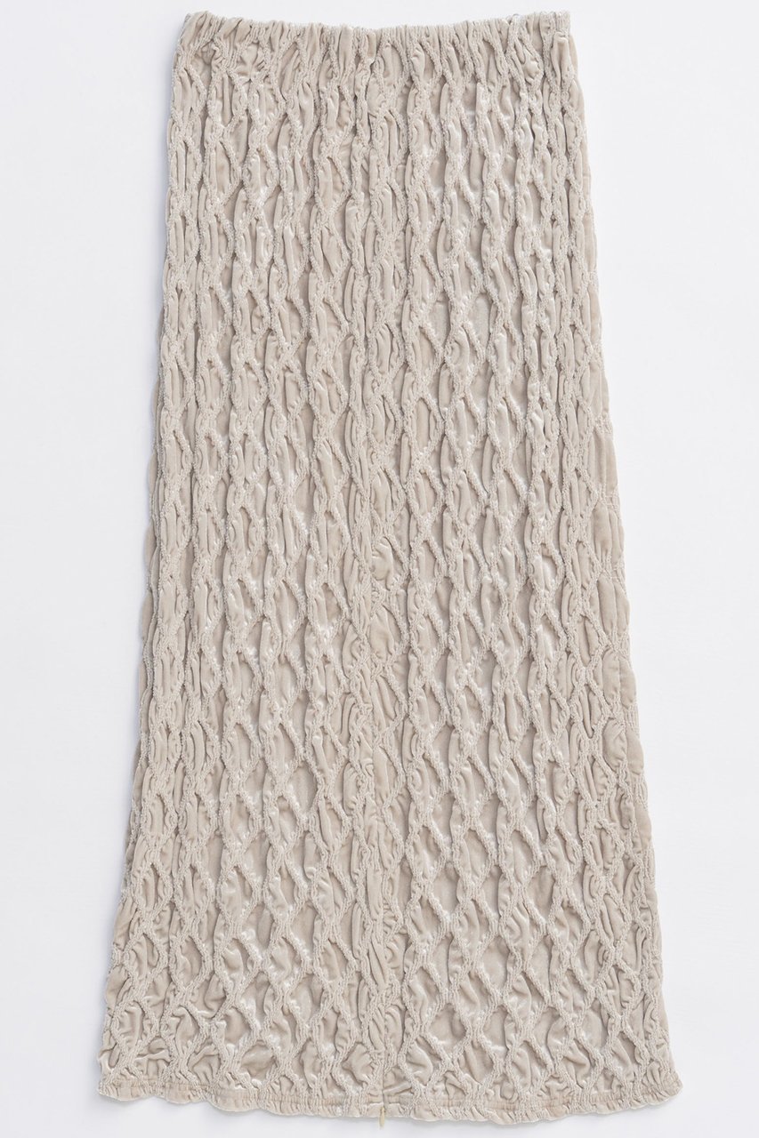 【メゾンスペシャル/MAISON SPECIAL】のVelor Shirring Skirt/ベロアシャーリングスカート 人気、トレンドファッション・服の通販 founy(ファニー) 　ファッション　Fashion　レディースファッション　Fashion for Women　スカート　Skirts　ロングスカート　Long Skirts / Maxi & Midi Skirts　2025年　2025　2025-2026秋冬・A/W　Autumn/Winter 2025–26 AW25–26　シャーリング　Shirring, Ruched　ストレッチ　Stretch, Stretchy Fabric　ストレート　Straight, Straight Cut　スリット　Slit, Slit Detail　フィット　Fit, Slim Fit　ベロア　Velour, Soft Velvet　マキシ　Maxi, Full Length　リラックス　Relax, Relaxed Fit　ロング　Long, Long-Length　エレガント 上品　Elegant　A/W・秋冬　Autumn/Winter　other-4|ID: prp329100004639204 ipo3291000000033439531