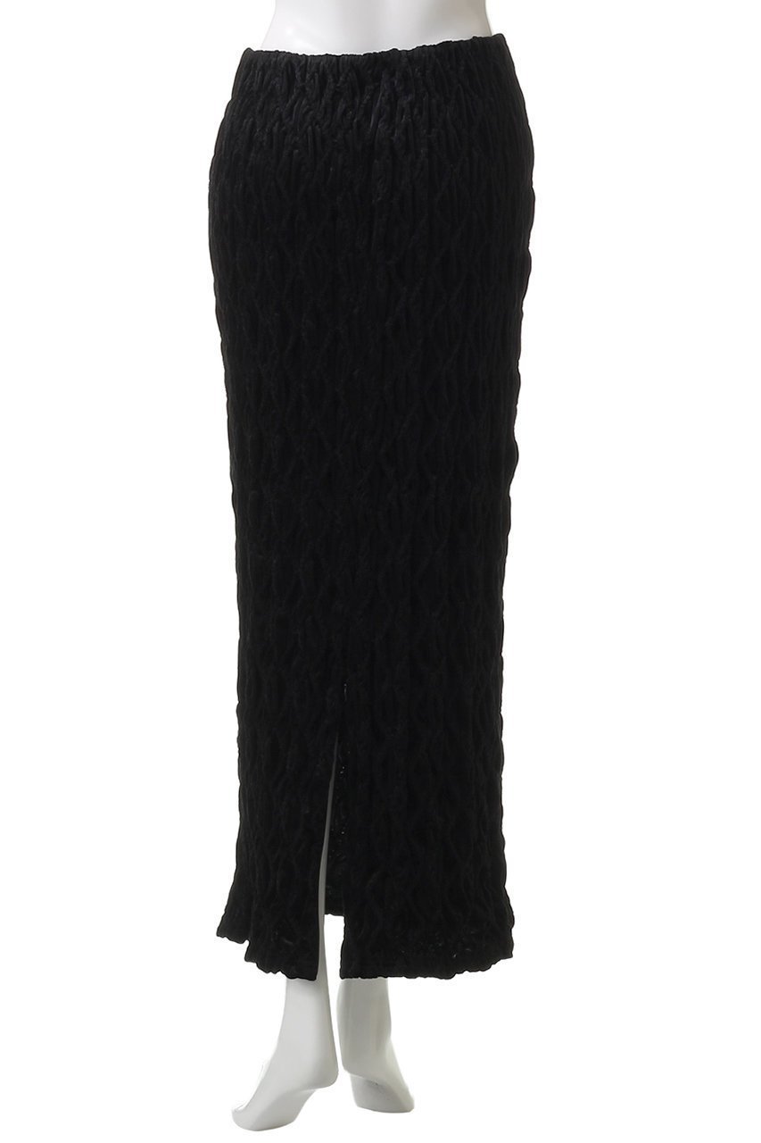 【メゾンスペシャル/MAISON SPECIAL】のVelor Shirring Skirt/ベロアシャーリングスカート 人気、トレンドファッション・服の通販 founy(ファニー) ファッション Fashion レディースファッション Fashion for Women スカート Skirts ロングスカート Long Skirts / Maxi & Midi Skirts シャーリング Shirring, Ruched ストレッチ Stretch, Stretchy Fabric ストレート Straight, Straight Cut スリット Slit, Slit Detail フィット Fit, Slim Fit ベロア Velour, Soft Velvet マキシ Maxi, Full Length リラックス Relax, Relaxed Fit ロング Long, Long-Length エレガント 上品 Elegant other-4|ID: prp329100004639204 ipo3291000000036692345