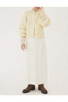 【ウィムガゼット/Whim Gazette】の【THE PAUSE】サテンIラインスカート 人気、トレンドファッション・服の通販 founy(ファニー) ファッション Fashion レディースファッション Fashion for Women スカート Skirts ロングスカート Long Skirts / Maxi & Midi Skirts 2025年 2025 2025-2026秋冬・A/W Autumn/Winter 2025–26 AW25–26 ギャザー Gathered, Ruffled サテン Satin, Glossy Fabric シンプル Simple, Minimal スリット Slit, Slit Detail ロング Long, Long-Length エレガント 上品 Elegant 台形 A-Line, Trapezoid Shape A/W・秋冬 Autumn/Winter thumbnail アイボリー|ID: prp329100004639205 ipo3291000000033439537