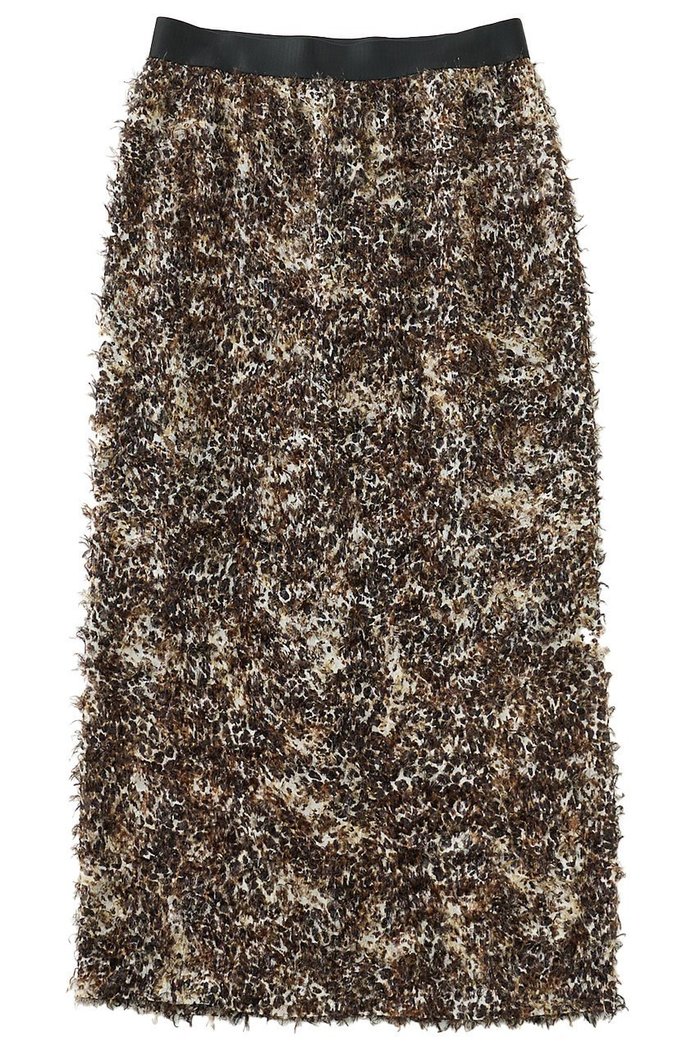 【ザ ストア バイ シー/THE STORE by C】の【COCUCA】レオパードシャギースカート インテリア・キッズ・メンズ・レディースファッション・服の通販 founy(ファニー) https://founy.com/ ファッション Fashion レディースファッション Fashion for Women スカート Skirts ロングスカート Long Skirts / Maxi & Midi Skirts おすすめ Recommended / Our Picks エレガント 上品 Elegant シルク Silk, 100% Silk ジャカード／ジャガード Jacquard, Woven Pattern フェザー Feather, Feather Detail プリント Print, Printed Pattern ミックス Mix, Mixed Style レオパード Leopard, Animal Print ロング Long, Long-Length |ID: prp329100004639209 ipo3291000000035868415