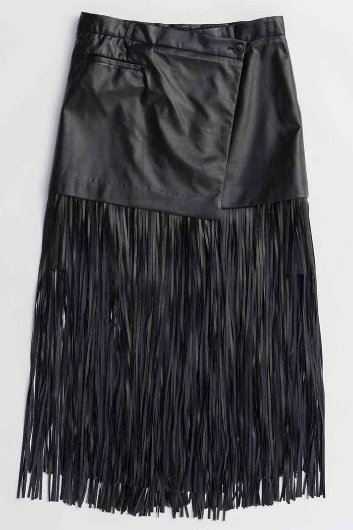 【メゾンスペシャル/MAISON SPECIAL】のVegan Leather Fringe Wrap Skirt/ヴィーガンレザーフリンジラップスカート インテリア・キッズ・メンズ・レディースファッション・服の通販 founy(ファニー) https://founy.com/ ファッション Fashion レディースファッション Fashion for Women スカート Skirts ロングスカート Long Skirts / Maxi & Midi Skirts 2025年 2025 2025-2026秋冬・A/W Autumn/Winter 2025–26 AW25–26 シンプル Simple, Minimal ドレス Dress, One-Piece フリンジ Fringe, Tassel ボトム Bottoms, Lower Wear ラップ Wrap, Wrap Design リアル Real, Realistic ロング Long, Long-Length A/W・秋冬 Autumn/Winter |ID: prp329100004639210 ipo3291000000033439573