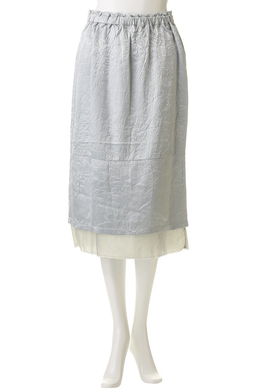 【メゾンスペシャル/MAISON SPECIAL】のSatin Combination Bijou Skirt/サテンコンビビジュースカート 人気、トレンドファッション・服の通販 founy(ファニー) 　ファッション　Fashion　レディースファッション　Fashion for Women　スカート　Skirts　ロングスカート　Long Skirts / Maxi & Midi Skirts　おすすめ　Recommended / Our Picks　オーガンジー　Organza Fabric　サテン　Satin, Glossy Fabric　スパンコール　Sequins, Sequin Embellishment　セパレート　Separate, Two-Piece　ドッキング　Docking, Mixed Material　バランス　Balance, Style Balance　ボトム　Bottoms, Lower Wear　ミックス　Mix, Mixed Style　ロング　Long, Long-Length　A/W・秋冬　Autumn/Winter　other-6|ID: prp329100004639212 ipo3291000000036133108