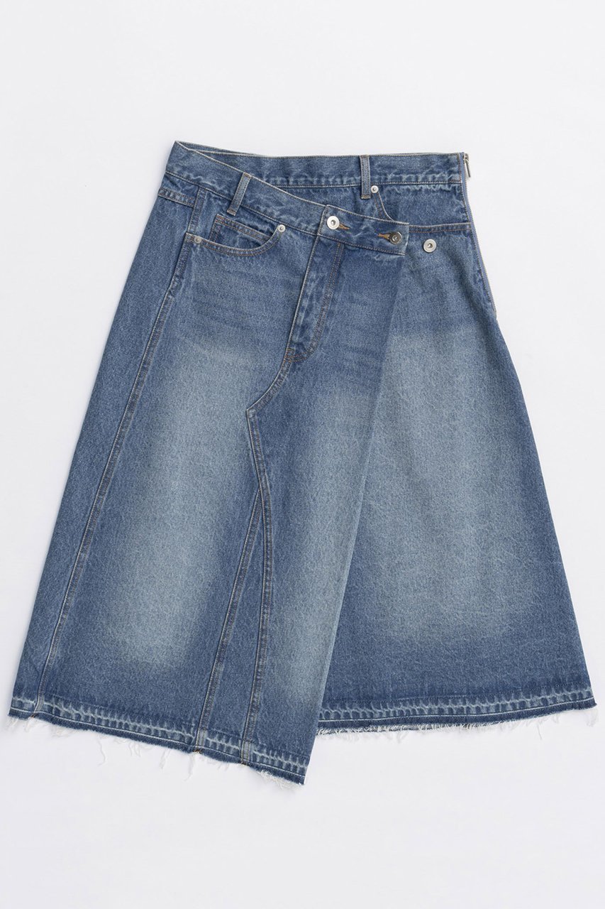 【メゾンスペシャル/MAISON SPECIAL】のAsymmetry Denim Skirt/アシンメトリーデニムスカート インテリア・キッズ・メンズ・レディースファッション・服の通販 founy(ファニー) 　ファッション　Fashion　レディースファッション　Fashion for Women　スカート　Skirts　デニムスカート・カジュアルスカート　Denim Skirts　ロングスカート　Long Skirts / Maxi & Midi Skirts　2025年　2025　2025-2026秋冬・A/W　Autumn/Winter 2025–26 AW25–26　おすすめ　Recommended / Our Picks　デニム　Denim, Jeans Material　バランス　Balance, Style Balance　ポケット　Pocket, Pocket Detail　ロング　Long, Long-Length　A/W・秋冬　Autumn/Winter　BLU(ブルー)|ID: prp329100004639216 ipo3291000000033439626