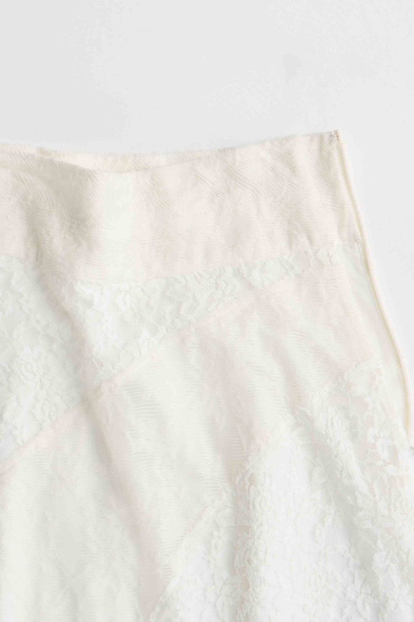 【メゾンスペシャル/MAISON SPECIAL】のRandom Lace Flare Skirt/ランダムレースフレアスカート 人気、トレンドファッション・服の通販 founy(ファニー) 　ファッション　Fashion　レディースファッション　Fashion for Women　スカート　Skirts　Aライン・フレアスカート　A-Line & Flared Skirts　ロングスカート　Long Skirts / Maxi & Midi Skirts　2025年　2025　2025-2026秋冬・A/W　Autumn/Winter 2025–26 AW25–26　インナー　Innerwear　ドッキング　Docking, Mixed Material　ドレープ　Drape, Draping Fabric　レース　Lace, Lace Fabric　ロング　Long, Long-Length　エレガント 上品　Elegant　A/W・秋冬　Autumn/Winter　other-2|ID: prp329100004639218 ipo3291000000033439640
