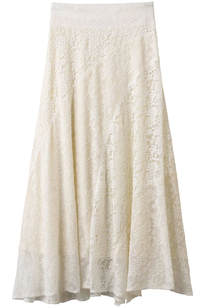 【メゾンスペシャル/MAISON SPECIAL】のRandom Lace Flare Skirt/ランダムレースフレアスカート インテリア・キッズ・メンズ・レディースファッション・服の通販 founy(ファニー) https://founy.com/ ファッション Fashion レディースファッション Fashion for Women スカート Skirts Aライン・フレアスカート A-Line & Flared Skirts ロングスカート Long Skirts / Maxi & Midi Skirts インナー Innerwear ドッキング Docking, Mixed Material ドレープ Drape, Draping Fabric レース Lace, Lace Fabric ロング Long, Long-Length エレガント 上品 Elegant |ID: prp329100004639218 ipo3291000000036133111