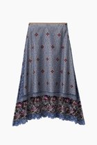 【ミューラル/MURRAL】のEverlasting エンブロイダリー レース スカート 人気、トレンドファッション・服の通販 founy(ファニー) ファッション Fashion レディースファッション Fashion for Women スカート Skirts ロングスカート Long Skirts / Maxi & Midi Skirts おすすめ Recommended / Our Picks エレガント 上品 Elegant エンブロイダリー Embroidery Design セットアップ Set-Up, Coordinated Outfit フレア Flare, Flared モチーフ Motif, Design Theme レース Lace, Lace Fabric ロング Long, Long-Length thumbnail ブルー|ID: prp329100004639220 ipo3291000000033927531