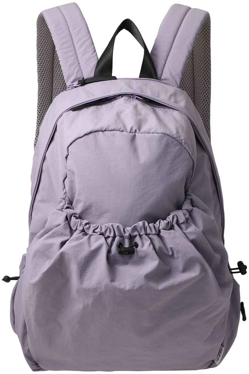 【ジュリエ/Julier】のリップストップ撥水リュック インテリア・キッズ・メンズ・レディースファッション・服の通販 founy(ファニー) 　ファッション　Fashion　レディースファッション　Fashion for Women　バッグ　Bags　ギャザー　Gathered, Ruffled　クッション　Cushion, Throw Pillow　ポケット　Pocket, Pocket Detail　ヨガ　Yoga, Yoga Wear　リップ　Lip, Lip Motif　リュック　Backpack, Rucksack　新作・新入荷　New Arrivals / New In　パープル|ID: prp329100004639238 ipo3291000000033439851