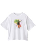【ジュリエ/Julier】のKanako Sasakiコラボ プリントTシャツ 人気、トレンドファッション・服の通販 founy(ファニー) ファッション Fashion レディースファッション Fashion for Women トップス・カットソー Cut & Sew Tops シャツ・ブラウス・オフィスカジュアル Elegant Blouses & Button-Ups ロングTシャツ・Tシャツ Longline T-Shirts & Tees スポーツウェア Functional & Stylish Sportswear スポーツ トップス Athletic Tops / Workout Tops / Training Shirts コラボ Collaboration, Collab スポーツ Sports, Activewear プリント Print, Printed Pattern ボトム Bottoms, Lower Wear ワーク Workwear, Utility Style エレガント 上品 Elegant 新作・新入荷 New Arrivals / New In thumbnail グリーン系|ID: prp329100004639247 ipo3291000000033439945