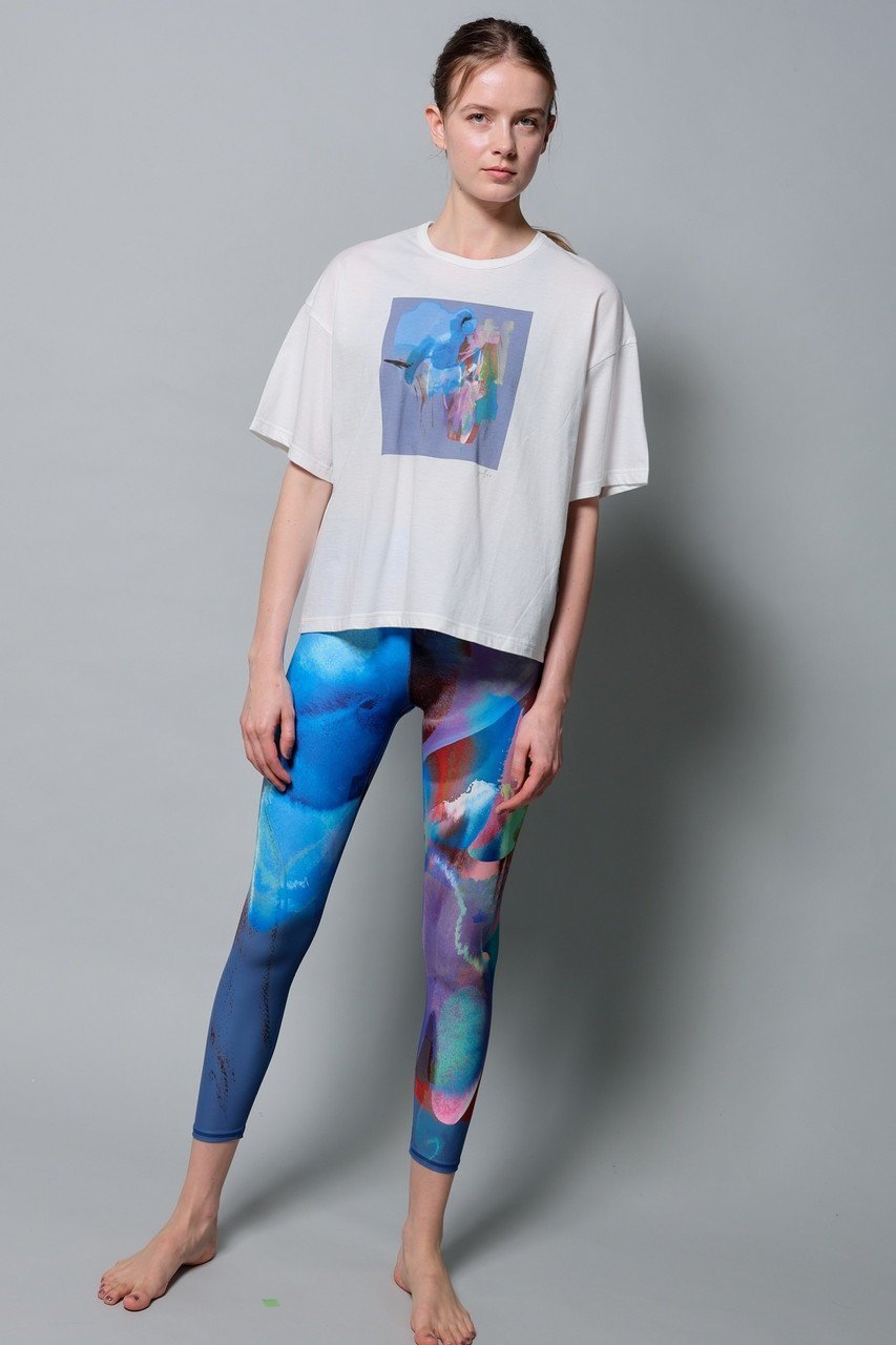 【ジュリエ/Julier】のKanako Sasakiコラボ プリントTシャツ 人気、トレンドファッション・服の通販 founy(ファニー) 　ファッション　Fashion　レディースファッション　Fashion for Women　トップス・カットソー　Cut & Sew Tops　シャツ・ブラウス・オフィスカジュアル　Elegant Blouses & Button-Ups　ロングTシャツ・Tシャツ　Longline T-Shirts & Tees　スポーツウェア　Functional & Stylish Sportswear　スポーツ トップス　Athletic Tops / Workout Tops / Training Shirts　コラボ　Collaboration, Collab　スポーツ　Sports, Activewear　プリント　Print, Printed Pattern　ボトム　Bottoms, Lower Wear　ワーク　Workwear, Utility Style　エレガント 上品　Elegant　新作・新入荷　New Arrivals / New In　other-6|ID: prp329100004639247 ipo3291000000033439951