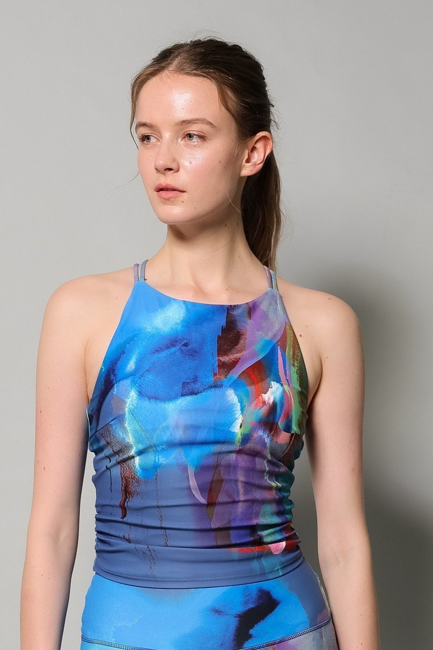 【ジュリエ/Julier】のKanako Sasakiコラボ ミドルトップス 人気、トレンドファッション・服の通販 founy(ファニー) 　ファッション　Fashion　レディースファッション　Fashion for Women　トップス・カットソー　Cut & Sew Tops　スポーツウェア　Functional & Stylish Sportswear　スポーツ トップス　Athletic Tops / Workout Tops / Training Shirts　ギャザー　Gathered, Ruffled　コラボ　Collaboration, Collab　スポーツ　Sports, Activewear　フィット　Fit, Slim Fit　プリント　Print, Printed Pattern　ヨガ　Yoga, Yoga Wear　ラップ　Wrap, Wrap Design　ワーク　Workwear, Utility Style　新作・新入荷　New Arrivals / New In　other-8|ID: prp329100004639248 ipo3291000000033439963