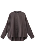 【ミズイロ インド/mizuiro ind】のバックギャザーワイドシャツ c.gray|ID:prp329100004639250