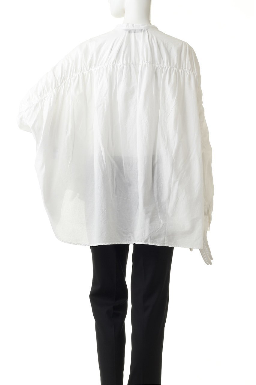 【ミズイロ インド/mizuiro ind】のバックギャザーワイドシャツ 人気、トレンドファッション・服の通販 founy(ファニー) 　ファッション　Fashion　レディースファッション　Fashion for Women　トップス・カットソー　Cut & Sew Tops　シャツ・ブラウス・オフィスカジュアル　Elegant Blouses & Button-Ups　バッグ　Bags　おすすめ　Recommended / Our Picks　ギャザー　Gathered, Ruffled　スリーブ　Sleeve, Long Sleeve / Short Sleeve　フェミニン　Feminine, Girly　ボトム　Bottoms, Lower Wear　ロング　Long, Long-Length　ワイド　Wide, Wide Fit　other-4|ID: prp329100004639250 ipo3291000000035759616