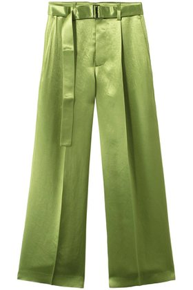 【スタニングルアー/STUNNING LURE】 rベルテッドストレートパンツ人気、トレンドファッション・服の通販 founy(ファニー) ファッション Fashion レディースファッション Fashion for Women パンツ Pants & Trousers シルク Silk, 100% Silk ストレート Straight, Straight Cut ツイル Twist, Twisted Detail リアル Real, Realistic ワイド Wide, Wide Fit |ID:prp329100004639251