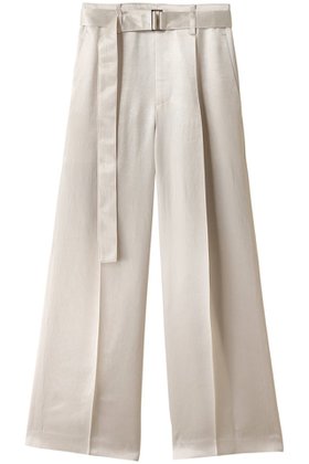 【スタニングルアー/STUNNING LURE】のrベルテッドストレートパンツ 人気、トレンドファッション・服の通販 founy(ファニー) ファッション Fashion レディースファッション Fashion for Women パンツ Pants & Trousers シルク Silk, 100% Silk ストレート Straight, Straight Cut ツイル Twist, Twisted Detail リアル Real, Realistic ワイド Wide, Wide Fit |ID:prp329100004639251