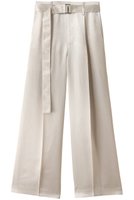 【スタニングルアー/STUNNING LURE】のrベルテッドストレートパンツ 人気、トレンドファッション・服の通販 founy(ファニー) ファッション Fashion レディースファッション Fashion for Women パンツ Pants & Trousers シルク Silk, 100% Silk ストレート Straight, Straight Cut ツイル Twist, Twisted Detail リアル Real, Realistic ワイド Wide, Wide Fit |ID:prp329100004639251