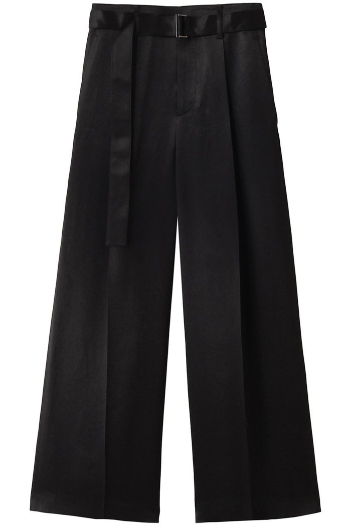 【スタニングルアー/STUNNING LURE】のrベルテッドストレートパンツ インテリア・キッズ・メンズ・レディースファッション・服の通販 founy(ファニー) https://founy.com/ ファッション Fashion レディースファッション Fashion for Women パンツ Pants & Trousers シルク Silk, 100% Silk ストレート Straight, Straight Cut ツイル Twist, Twisted Detail リアル Real, Realistic ワイド Wide, Wide Fit |ID: prp329100004639251 ipo3291000000035639140