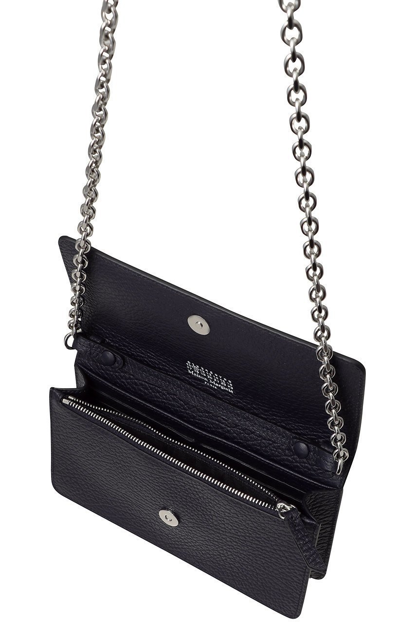【メゾン マルジェラ/MAISON MARGIELA】の【UNISEX】4ステッチ チェーン ウォレット 人気、トレンドファッション・服の通販 founy(ファニー) 　ファッション　Fashion　レディースファッション　Fashion for Women　ミニ財布・二つ折り財布　Wallets & Card Cases　2025年　2025　2025-2026秋冬・A/W　Autumn/Winter 2025–26 AW25–26　ユニセックス　Unisex, Genderless　ウォレット　Wallet　コンパクト　Compact, Small Size　スマート　Smart, Elegant　チェーン　Chain, Chain Strap　モダン　Modern, Contemporary　A/W・秋冬　Autumn/Winter　財布　Wallet, Purse　other-5|ID: prp329100004640078 ipo3291000000033449475