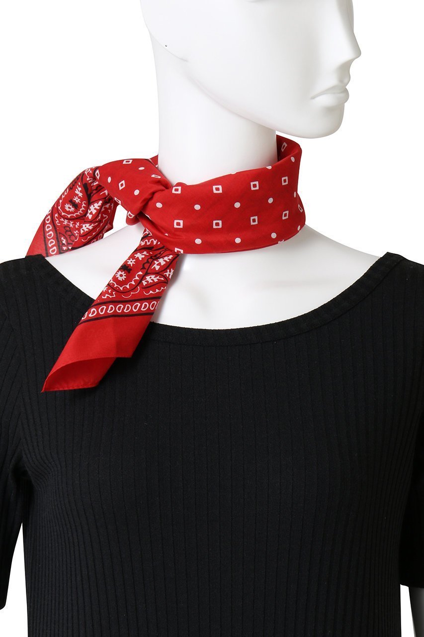 【アルアバイル/allureville】のバンダナスカーフ 人気、トレンドファッション・服の通販 founy(ファニー) 　ファッション　Fashion　レディースファッション　Fashion for Women　ストール　Soft & Warm Scarves　マフラー・スヌード / 冬小物の定番　Scarves & Mufflers　シルク　Silk, 100% Silk　シンプル　Simple, Minimal　スカーフ　Scarf, Neckwear　ストール　Stole, Wrap　ペイズリー　Paisley, Ethnic Pattern　マフラー　Scarf, Muffler　ワンポイント　One Point, Statement Accent　エレガント 上品　Elegant　other-2|ID: prp329100004640083 ipo3291000000036075117