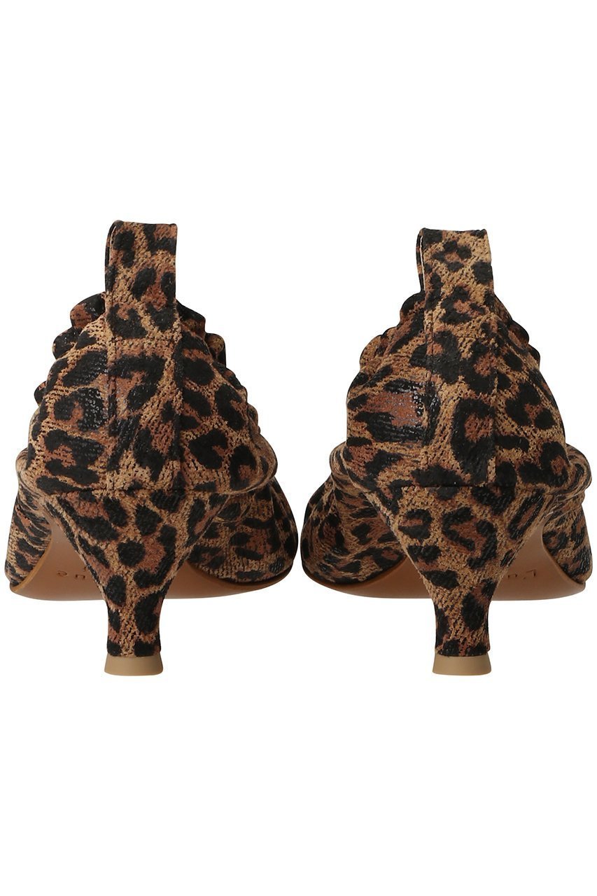 【リュニック エ モア/L'unique et moi】のAlice II ギャザーパンプス 人気、トレンドファッション・服の通販 founy(ファニー) 　ファッション　Fashion　レディースファッション　Fashion for Women　オケージョン　Occasion Wear　ギャザー　Gathered, Ruffled　シャーリング　Shirring, Ruched　フィット　Fit, Slim Fit　レオパード　Leopard, Animal Print　定番　Standard, Basic Item　other-4|ID: prp329100004640094 ipo3291000000035816599