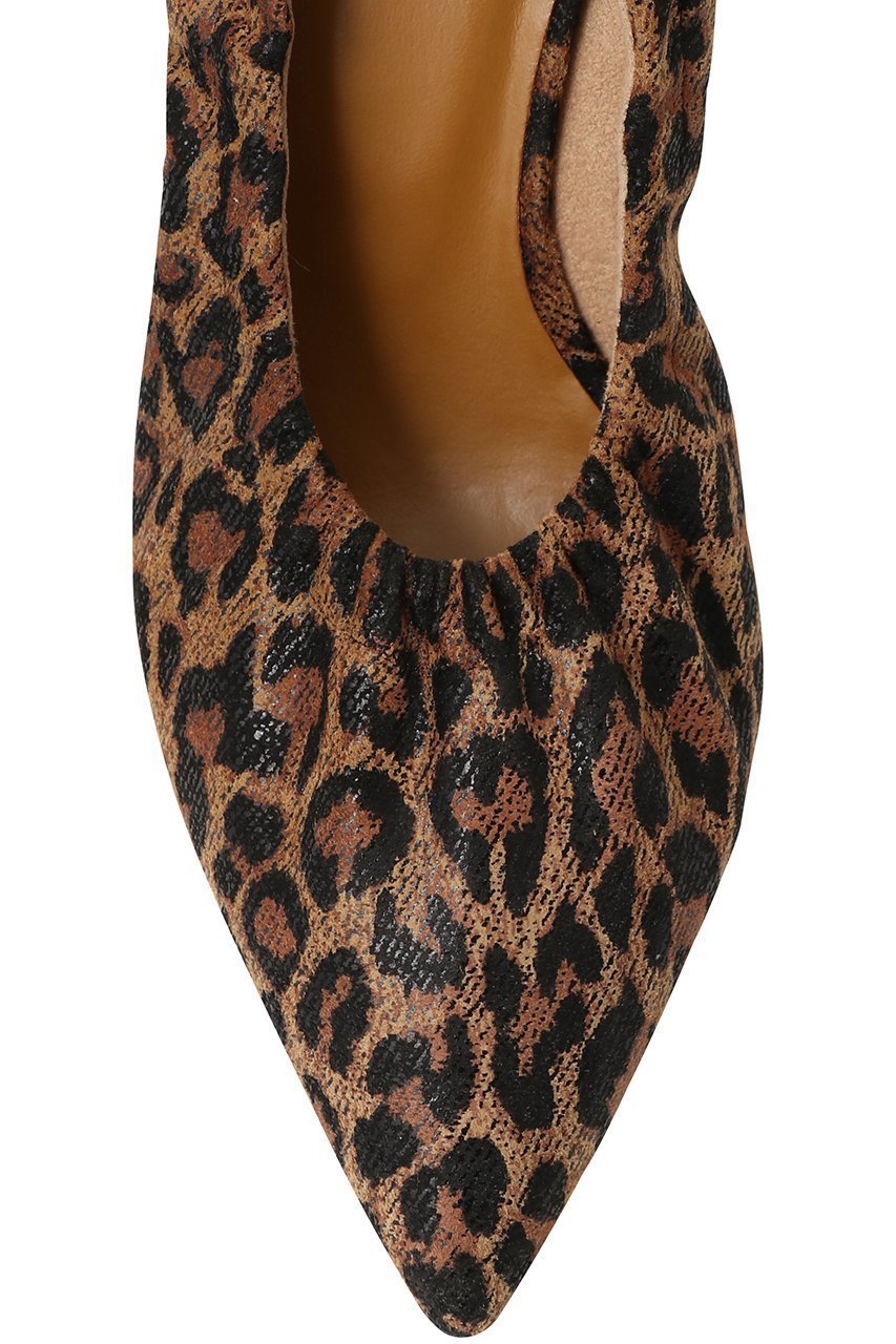 【リュニック エ モア/L'unique et moi】のAlice II ギャザーパンプス 人気、トレンドファッション・服の通販 founy(ファニー) 　ファッション　Fashion　レディースファッション　Fashion for Women　オケージョン　Occasion Wear　ギャザー　Gathered, Ruffled　シャーリング　Shirring, Ruched　フィット　Fit, Slim Fit　レオパード　Leopard, Animal Print　定番　Standard, Basic Item　other-5|ID: prp329100004640094 ipo3291000000035816600