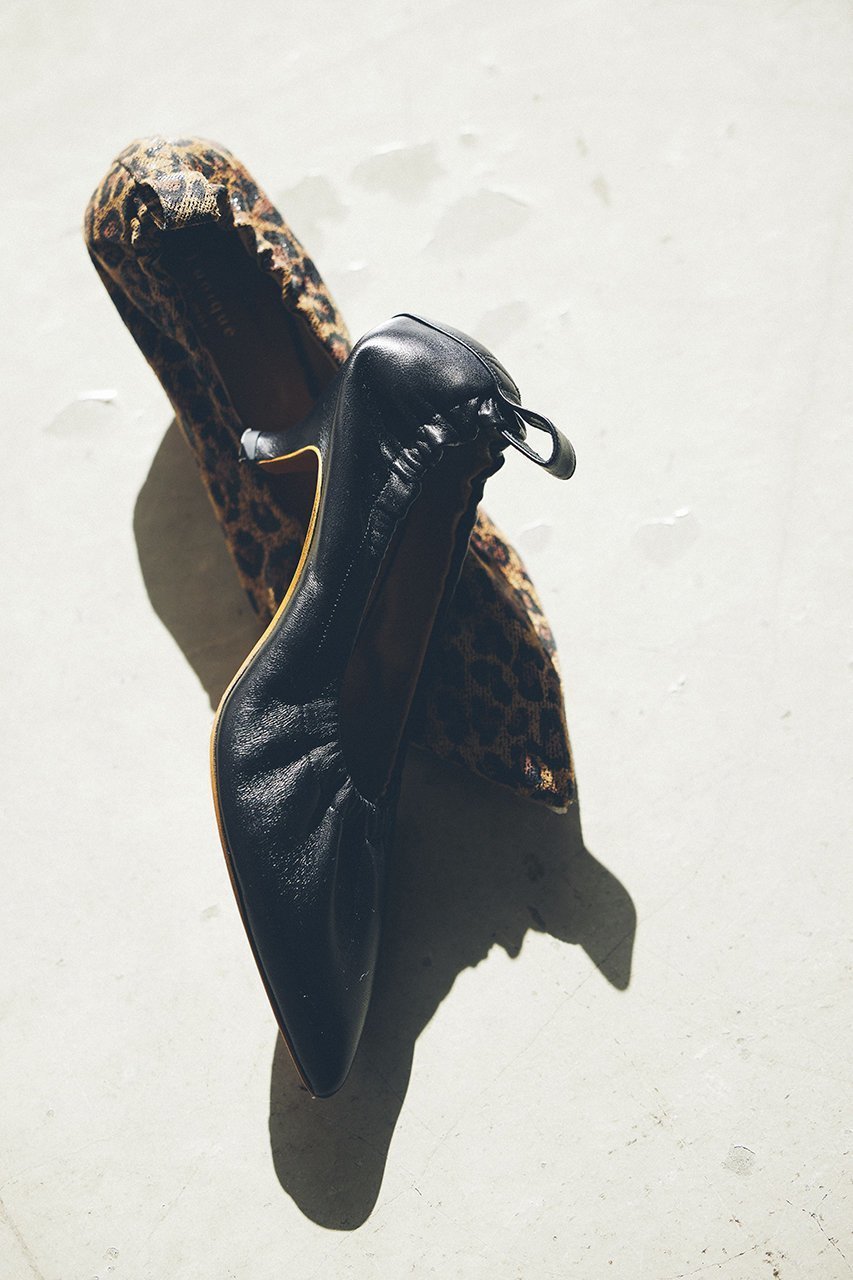 【リュニック エ モア/L'unique et moi】のAlice II ギャザーパンプス 人気、トレンドファッション・服の通販 founy(ファニー) 　ファッション　Fashion　レディースファッション　Fashion for Women　オケージョン　Occasion Wear　ギャザー　Gathered, Ruffled　シャーリング　Shirring, Ruched　フィット　Fit, Slim Fit　レオパード　Leopard, Animal Print　定番　Standard, Basic Item　other-8|ID: prp329100004640094 ipo3291000000035816603