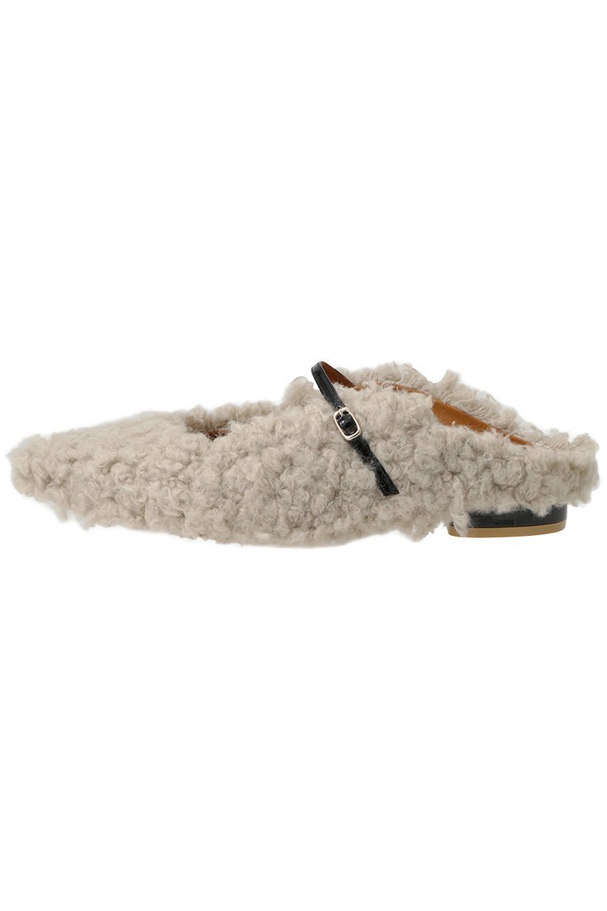 【リュニック エ モア/L'unique et moi】のMouton フラットミュール 人気、トレンドファッション・服の通販 founy(ファニー) 　ファッション　Fashion　レディースファッション　Fashion for Women　2025年　2025　2025-2026秋冬・A/W　Autumn/Winter 2025–26 AW25–26　シューズ　Shoes, Footwear　ソックス　Socks, Hosiery　タイツ　Tights, Legwear　デニム　Denim, Jeans Material　フェミニン　Feminine, Girly　フラット　Flat, Flat Shoes　ミュール　Mule, Backless Shoes　ラグジュアリー　Luxury, Elegant　ラップ　Wrap, Wrap Design　エレガント 上品　Elegant　A/W・秋冬　Autumn/Winter　軽量　Lightweight, Ultra Light　other-3|ID: prp329100004640095 ipo3291000000033449589