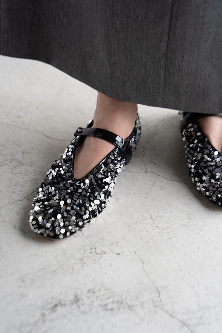 【ヘンリ エン ヴァーゴ/HENRI EN VARGO】のMathilde スパンコールバレエシューズ 人気、トレンドファッション・服の通販 founy(ファニー) 　ファッション　Fashion　レディースファッション　Fashion for Women　2024年　2024　2024-2025秋冬・A/W　Autumn/Winter 2024–25 AW24–25　シューズ　Shoes, Footwear　スパンコール　Sequins, Sequin Embellishment　バレエ　Ballet, Ballet Style　パーティ　Party, Party Style　フラット　Flat, Flat Shoes　リュクス　Luxury, Elegant, High-End, Chic　今季　This Season, Current Season　other-2|ID: prp329100004640104 ipo3291000000035893297