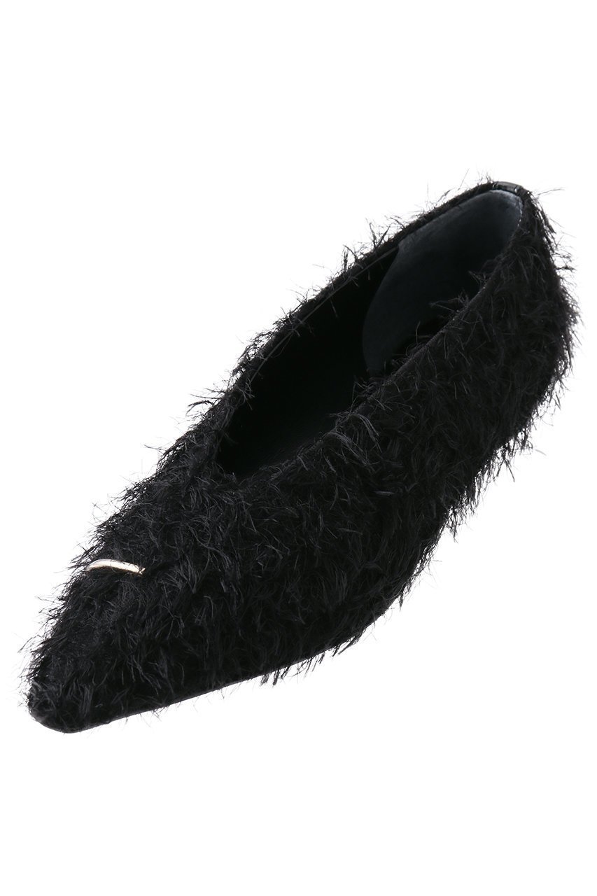 【ヘンリ エン ヴァーゴ/HENRI EN VARGO】の【ELLE SHOP限定】Eileen メタルパーツ付きヘアリーフラットシューズ 人気、トレンドファッション・服の通販 founy(ファニー) 　ファッション　Fashion　レディースファッション　Fashion for Women　シューズ　Shoes, Footwear　シンプル　Simple, Minimal　トレンド　Trend, Trending Now　フラット　Flat, Flat Shoes　メタル　Metal, Metal Parts　other-4|ID: prp329100004640105 ipo3291000000035816632