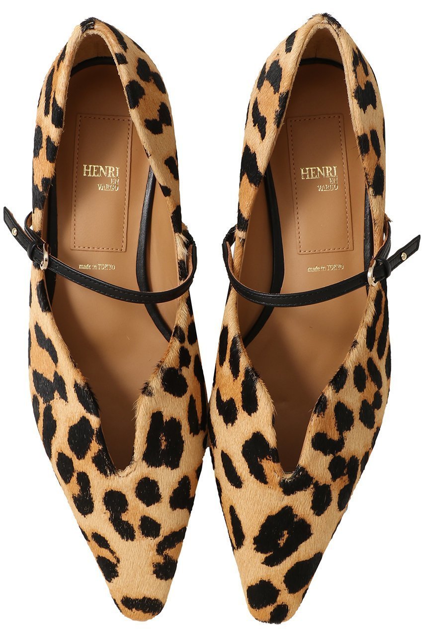 【ヘンリ エン ヴァーゴ/HENRI EN VARGO】のKate レオパード柄ウェーブカットメリージェーン インテリア・キッズ・メンズ・レディースファッション・服の通販 founy(ファニー) 　ファッション　Fashion　レディースファッション　Fashion for Women　シューズ　Shoes, Footwear　バランス　Balance, Style Balance　パターン　Pattern, Design Print　フラット　Flat, Flat Shoes　ラップ　Wrap, Wrap Design　レオパード　Leopard, Animal Print　今季　This Season, Current Season　レオパード|ID: prp329100004640107 ipo3291000000035694433