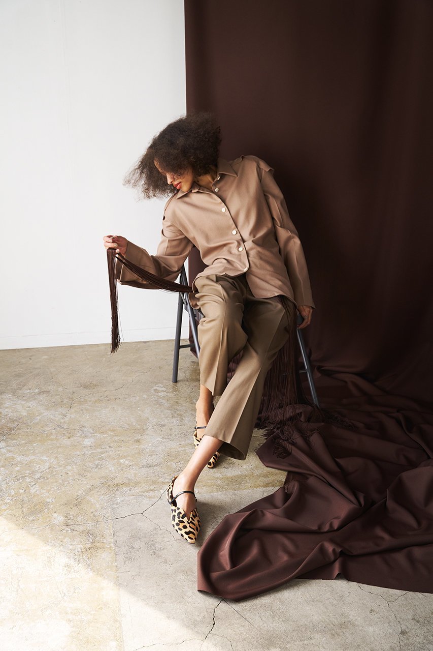 【ヘンリ エン ヴァーゴ/HENRI EN VARGO】のKate レオパード柄ウェーブカットメリージェーン 人気、トレンドファッション・服の通販 founy(ファニー) 　ファッション　Fashion　レディースファッション　Fashion for Women　シューズ　Shoes, Footwear　バランス　Balance, Style Balance　パターン　Pattern, Design Print　フラット　Flat, Flat Shoes　ラップ　Wrap, Wrap Design　レオパード　Leopard, Animal Print　今季　This Season, Current Season　other-7|ID: prp329100004640107 ipo3291000000035694439