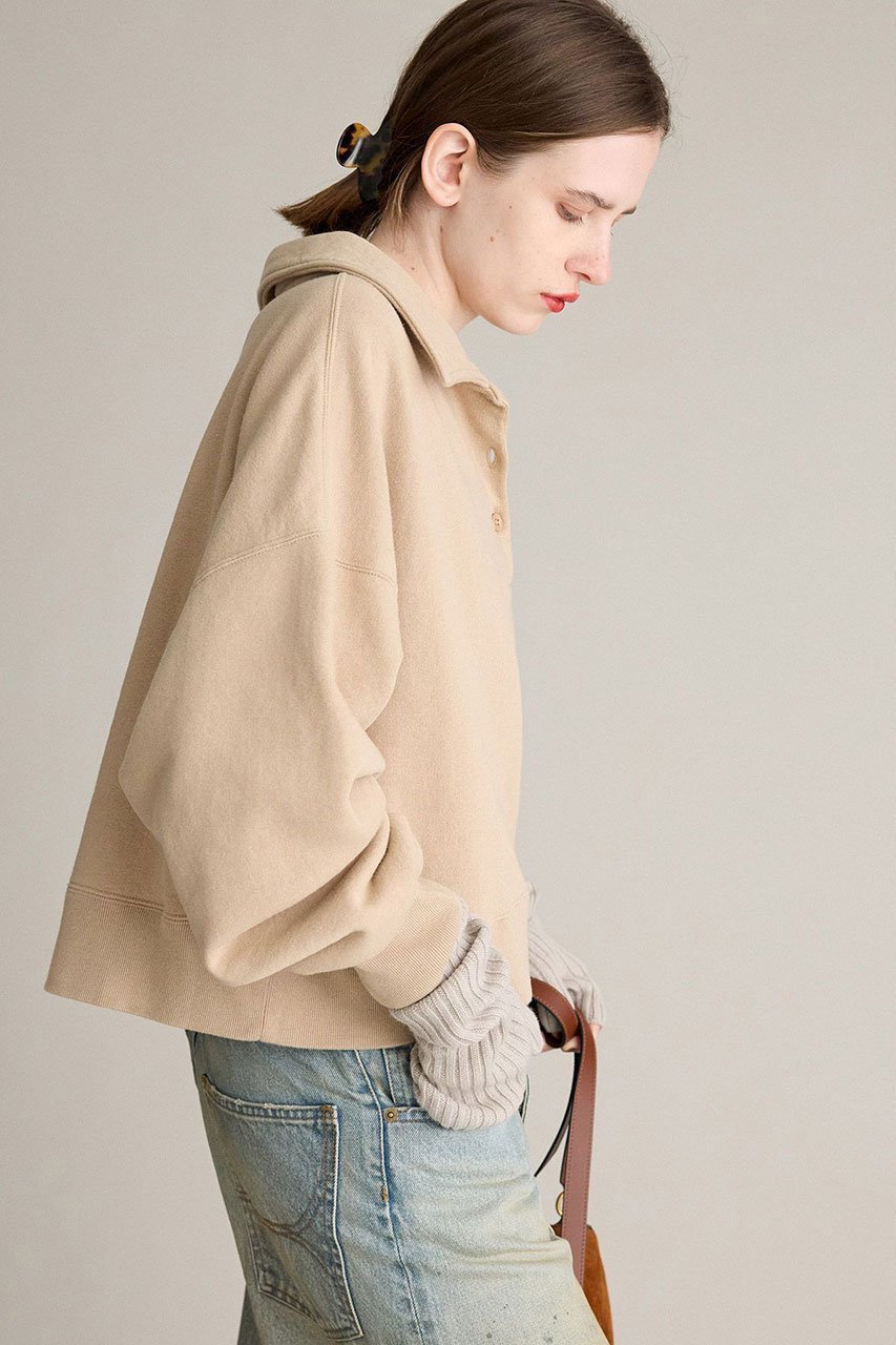 【ブリル/BRILL】のポロスウェット プルオーバー 人気、トレンドファッション・服の通販 founy(ファニー) 　ファッション　Fashion　レディースファッション　Fashion for Women　トップス・カットソー　Cut & Sew Tops　シャツ・ブラウス・オフィスカジュアル　Elegant Blouses & Button-Ups　レディースパーカー・カジュアルフーディー　Casual Hoodies & Sweatshirts　ロングTシャツ・Tシャツ　Longline T-Shirts & Tees　カジュアルプルオーバー・ニットトップス　Pullovers & Knit Tops / Casual Pullovers　スウェット・クルーネックトップス　Sweatshirts & Crewnecks / Relaxed Fit Sweat Tops　カットソー・ベーシックTシャツ　Cut-and-Sewn Tops / Stretch Tees & Basics　ショート　Short, Short Length　スウェット / スエット　Sweatshirt, Sweatwear　バランス　Balance, Style Balance　新作・新入荷　New Arrivals / New In　other-5|ID: prp329100004640112 ipo3291000000033745167
