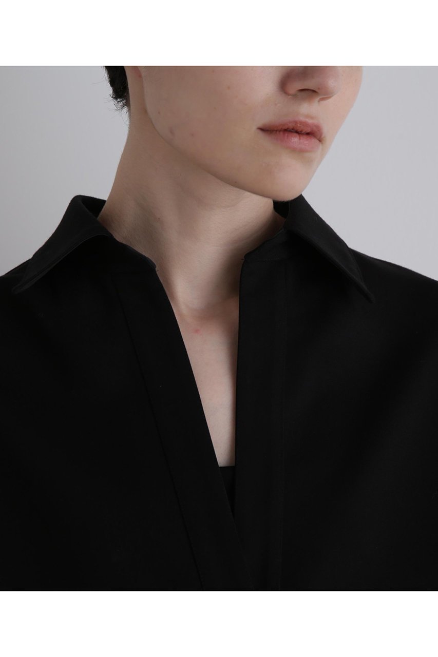【ル フィル/LE PHIL】のマットダンボール袖タックカットソー 人気、トレンドファッション・服の通販 founy(ファニー) 　ファッション　Fashion　レディースファッション　Fashion for Women　トップス・カットソー　Cut & Sew Tops　シャツ・ブラウス・オフィスカジュアル　Elegant Blouses & Button-Ups　ロングTシャツ・Tシャツ　Longline T-Shirts & Tees　カットソー・ベーシックTシャツ　Cut-and-Sewn Tops / Stretch Tees & Basics　2025年　2025　2025-2026秋冬・A/W　Autumn/Winter 2025–26 AW25–26　カットソー　Cut and Sewn Top　スキッパー　Skipper, Open Collar　スリーブ　Sleeve, Long Sleeve / Short Sleeve　バランス　Balance, Style Balance　ビッグ　Big, Oversized　ロング　Long, Long-Length　エレガント 上品　Elegant　A/W・秋冬　Autumn/Winter　other-6|ID: prp329100004640113 ipo3291000000033449754