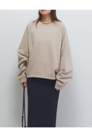 【プルミエ アロンディスモン/1er Arrondissement】の【COGTHEBIGSMOKE】“KAYA”タックヘムトップス 人気、トレンドファッション・服の通販 founy(ファニー) ファッション Fashion レディースファッション Fashion for Women トップス・カットソー Cut & Sew Tops シャツ・ブラウス・オフィスカジュアル Elegant Blouses & Button-Ups ロングTシャツ・Tシャツ Longline T-Shirts & Tees カットソー・ベーシックTシャツ Cut-and-Sewn Tops / Stretch Tees & Basics 2025年 2025 2025-2026秋冬・A/W Autumn/Winter 2025–26 AW25–26 コレクション Collection, Seasonal Line スウェット / スエット Sweatshirt, Sweatwear スリーブ Sleeve, Long Sleeve / Short Sleeve トレンド Trend, Trending Now フォルム Silhouette, Form リアル Real, Realistic ロング Long, Long-Length ロンドン London Style, British Inspired A/W・秋冬 Autumn/Winter |ID:prp329100004640115