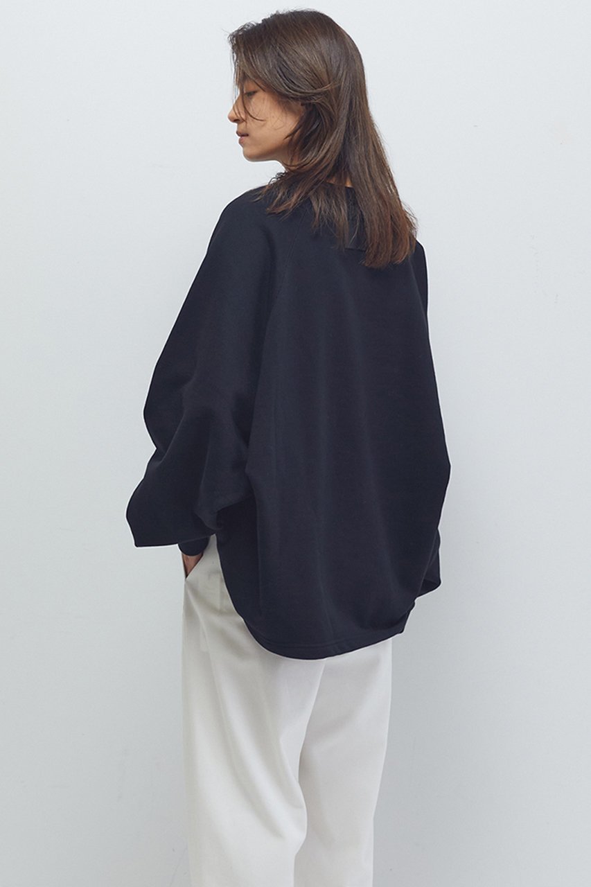 【プルミエ アロンディスモン/1er Arrondissement】の【COGTHEBIGSMOKE】“KAYA”タックヘムトップス 人気、トレンドファッション・服の通販 founy(ファニー) 　ファッション　Fashion　レディースファッション　Fashion for Women　トップス・カットソー　Cut & Sew Tops　シャツ・ブラウス・オフィスカジュアル　Elegant Blouses & Button-Ups　ロングTシャツ・Tシャツ　Longline T-Shirts & Tees　カットソー・ベーシックTシャツ　Cut-and-Sewn Tops / Stretch Tees & Basics　2025年　2025　2025-2026秋冬・A/W　Autumn/Winter 2025–26 AW25–26　コレクション　Collection, Seasonal Line　スウェット / スエット　Sweatshirt, Sweatwear　スリーブ　Sleeve, Long Sleeve / Short Sleeve　トレンド　Trend, Trending Now　フォルム　Silhouette, Form　リアル　Real, Realistic　ロング　Long, Long-Length　ロンドン　London Style, British Inspired　A/W・秋冬　Autumn/Winter　other-3|ID: prp329100004640115 ipo3291000000033449769