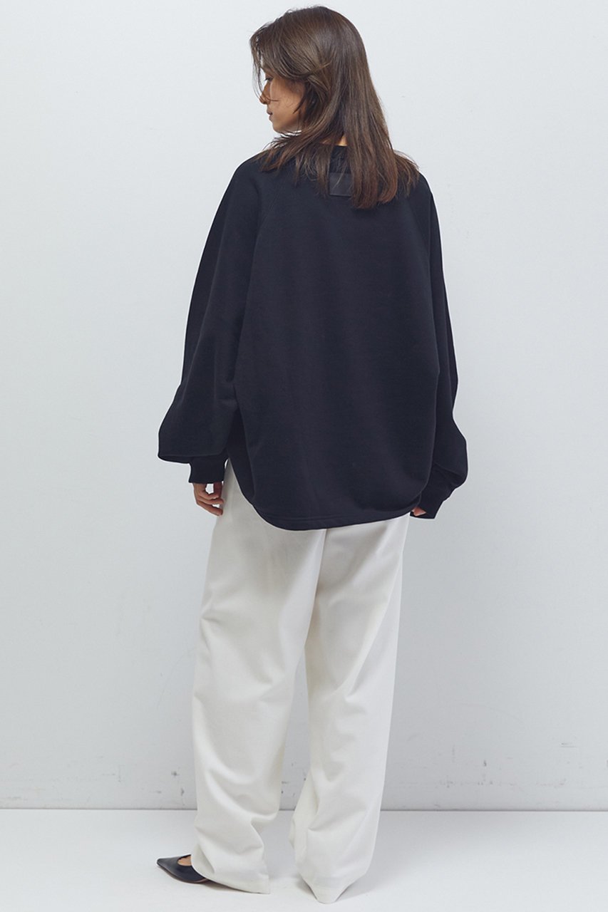 【プルミエ アロンディスモン/1er Arrondissement】の【COGTHEBIGSMOKE】“KAYA”タックヘムトップス 人気、トレンドファッション・服の通販 founy(ファニー) 　ファッション　Fashion　レディースファッション　Fashion for Women　トップス・カットソー　Cut & Sew Tops　シャツ・ブラウス・オフィスカジュアル　Elegant Blouses & Button-Ups　ロングTシャツ・Tシャツ　Longline T-Shirts & Tees　カットソー・ベーシックTシャツ　Cut-and-Sewn Tops / Stretch Tees & Basics　2025年　2025　2025-2026秋冬・A/W　Autumn/Winter 2025–26 AW25–26　コレクション　Collection, Seasonal Line　スウェット / スエット　Sweatshirt, Sweatwear　スリーブ　Sleeve, Long Sleeve / Short Sleeve　トレンド　Trend, Trending Now　フォルム　Silhouette, Form　リアル　Real, Realistic　ロング　Long, Long-Length　ロンドン　London Style, British Inspired　A/W・秋冬　Autumn/Winter　other-7|ID: prp329100004640115 ipo3291000000033449773