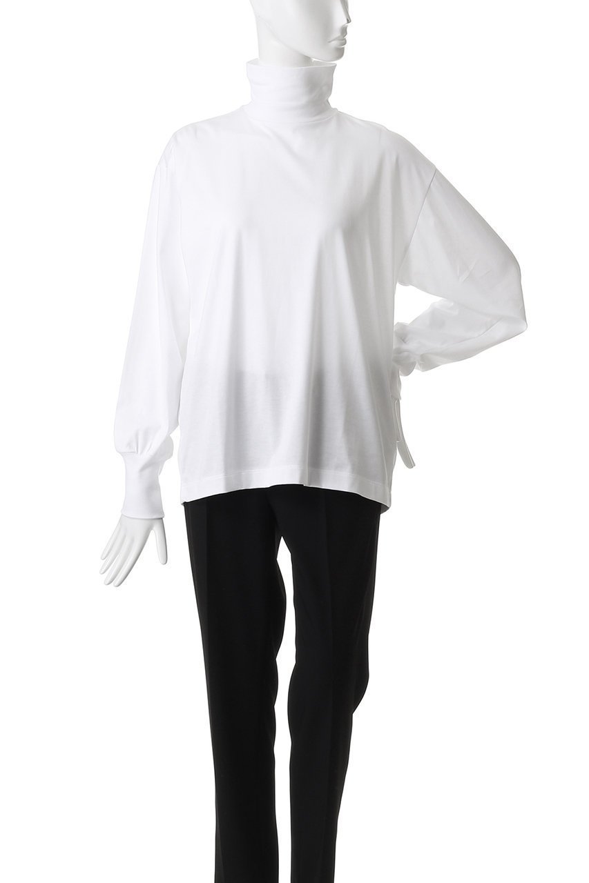 【イレーヴ/YLEVE】のSUVIN コットン タートルネック 人気、トレンドファッション・服の通販 founy(ファニー) 　ファッション　Fashion　レディースファッション　Fashion for Women　トップス・カットソー　Cut & Sew Tops　シャツ・ブラウス・オフィスカジュアル　Elegant Blouses & Button-Ups　ロングTシャツ・Tシャツ　Longline T-Shirts & Tees　カットソー・ベーシックTシャツ　Cut-and-Sewn Tops / Stretch Tees & Basics　タートルネック・ハイネックトップス　Turtlenecks & High-Neck Tops　なめらか　Smooth, Silky Texture　スリーブ　Sleeve, Long Sleeve / Short Sleeve　タートルネック　Turtleneck, High Neck　ロング　Long, Long-Length　other-2|ID: prp329100004640118 ipo3291000000035893316