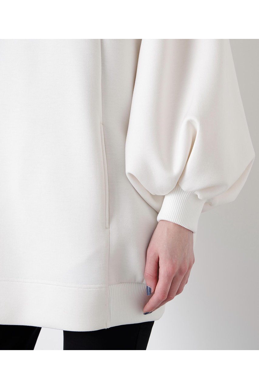 【ヒューエルミュージアム/hueLe Museum】の【STUMBLY】Air Double Knit Hoody 人気、トレンドファッション・服の通販 founy(ファニー) 　ファッション　Fashion　レディースファッション　Fashion for Women　トップス・カットソー　Cut & Sew Tops　ニット　Knit Tops & Sweaters　シャツ・ブラウス・オフィスカジュアル　Elegant Blouses & Button-Ups　レディースパーカー・カジュアルフーディー　Casual Hoodies & Sweatshirts　ロングTシャツ・Tシャツ　Longline T-Shirts & Tees　スウェット・クルーネックトップス　Sweatshirts & Crewnecks / Relaxed Fit Sweat Tops　カットソー・ベーシックTシャツ　Cut-and-Sewn Tops / Stretch Tees & Basics　カッティング　Cutting Detail　パターン　Pattern, Design Print　メタル　Metal, Metal Parts　エレガント 上品　Elegant　other-7|ID: prp329100004640121 ipo3291000000033449820