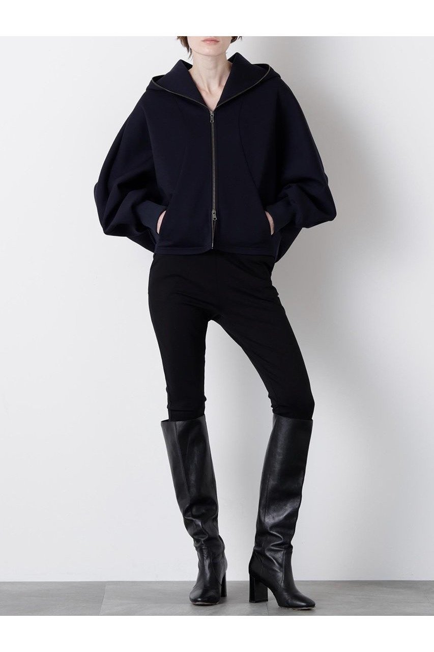 【ヒューエルミュージアム/hueLe Museum】の【STUMBLY】Air Double Knit Hood Zip Up 人気、トレンドファッション・服の通販 founy(ファニー) 　ファッション　Fashion　レディースファッション　Fashion for Women　トップス・カットソー　Cut & Sew Tops　ニット　Knit Tops & Sweaters　シャツ・ブラウス・オフィスカジュアル　Elegant Blouses & Button-Ups　レディースパーカー・カジュアルフーディー　Casual Hoodies & Sweatshirts　ロングTシャツ・Tシャツ　Longline T-Shirts & Tees　スウェット・クルーネックトップス　Sweatshirts & Crewnecks / Relaxed Fit Sweat Tops　カットソー・ベーシックTシャツ　Cut-and-Sewn Tops / Stretch Tees & Basics　2025年　2025　2025-2026秋冬・A/W　Autumn/Winter 2025–26 AW25–26　アイレット　Eyelet Lace　アクリル　Acrylic Material　スポーティ　Sporty, Casual Athletic　ポケット　Pocket, Pocket Detail　A/W・秋冬　Autumn/Winter　other-3|ID: prp329100004640122 ipo3291000000033449826