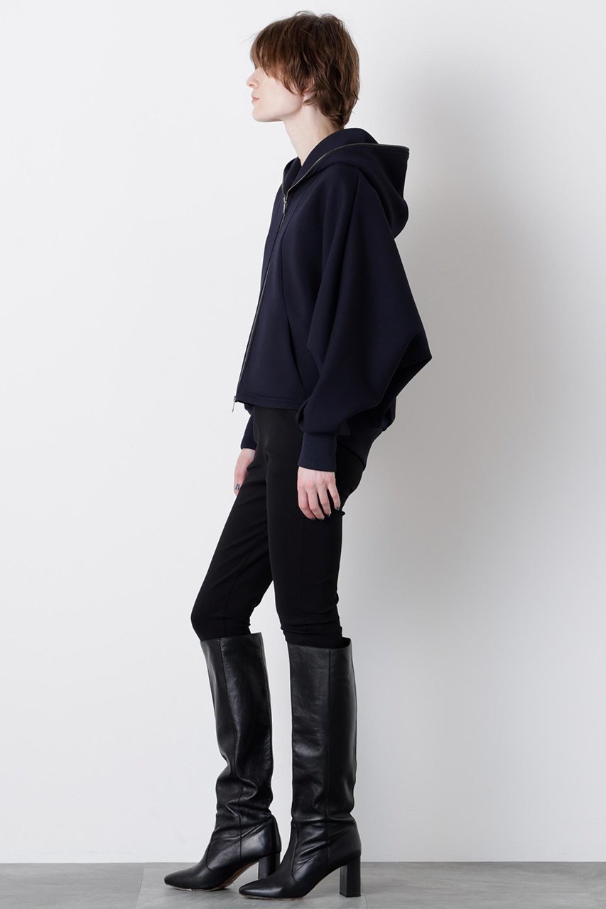 【ヒューエルミュージアム/hueLe Museum】の【STUMBLY】Air Double Knit Hood Zip Up 人気、トレンドファッション・服の通販 founy(ファニー) 　ファッション　Fashion　レディースファッション　Fashion for Women　トップス・カットソー　Cut & Sew Tops　ニット　Knit Tops & Sweaters　シャツ・ブラウス・オフィスカジュアル　Elegant Blouses & Button-Ups　レディースパーカー・カジュアルフーディー　Casual Hoodies & Sweatshirts　ロングTシャツ・Tシャツ　Longline T-Shirts & Tees　スウェット・クルーネックトップス　Sweatshirts & Crewnecks / Relaxed Fit Sweat Tops　カットソー・ベーシックTシャツ　Cut-and-Sewn Tops / Stretch Tees & Basics　2025年　2025　2025-2026秋冬・A/W　Autumn/Winter 2025–26 AW25–26　アイレット　Eyelet Lace　アクリル　Acrylic Material　スポーティ　Sporty, Casual Athletic　ポケット　Pocket, Pocket Detail　A/W・秋冬　Autumn/Winter　other-4|ID: prp329100004640122 ipo3291000000033449827