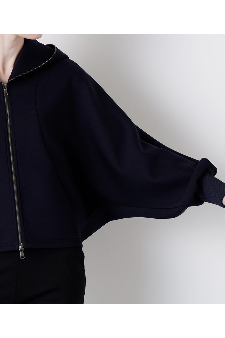 【ヒューエルミュージアム/hueLe Museum】の【STUMBLY】Air Double Knit Hood Zip Up 人気、トレンドファッション・服の通販 founy(ファニー) 　ファッション　Fashion　レディースファッション　Fashion for Women　トップス・カットソー　Cut & Sew Tops　ニット　Knit Tops & Sweaters　シャツ・ブラウス・オフィスカジュアル　Elegant Blouses & Button-Ups　レディースパーカー・カジュアルフーディー　Casual Hoodies & Sweatshirts　ロングTシャツ・Tシャツ　Longline T-Shirts & Tees　スウェット・クルーネックトップス　Sweatshirts & Crewnecks / Relaxed Fit Sweat Tops　カットソー・ベーシックTシャツ　Cut-and-Sewn Tops / Stretch Tees & Basics　2025年　2025　2025-2026秋冬・A/W　Autumn/Winter 2025–26 AW25–26　アイレット　Eyelet Lace　アクリル　Acrylic Material　スポーティ　Sporty, Casual Athletic　ポケット　Pocket, Pocket Detail　A/W・秋冬　Autumn/Winter　other-8|ID: prp329100004640122 ipo3291000000033449831